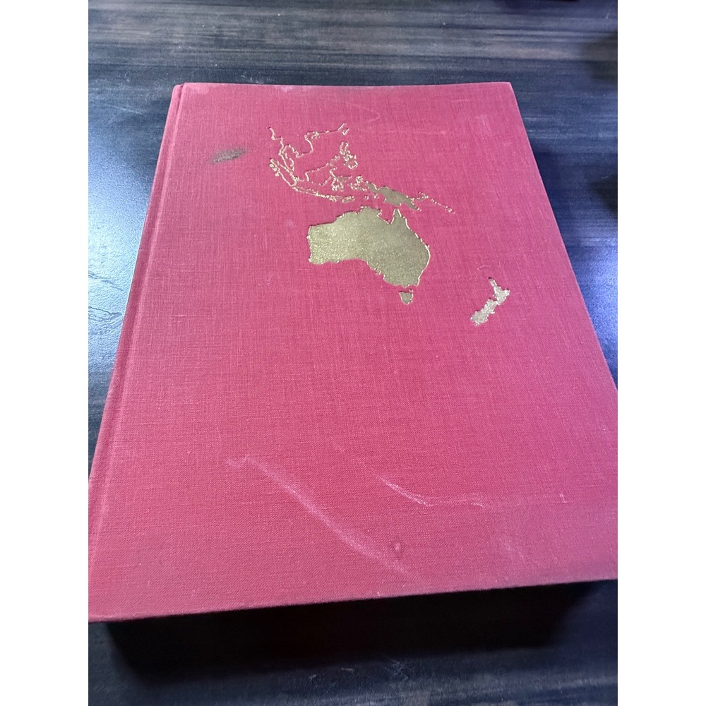 Australia and the Pacific Islands 1966 Hardcover Book Random House Vintage
